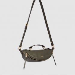 Sac Porté Croisé S Origami en Cuir