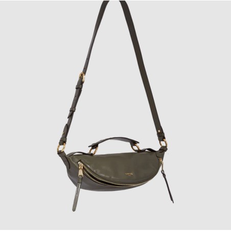 Sac Porté Croisé S Origami en Cuir