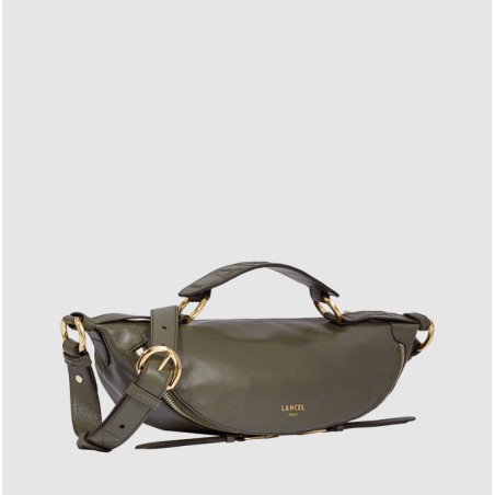 Sac Porté Croisé S Origami en Cuir
