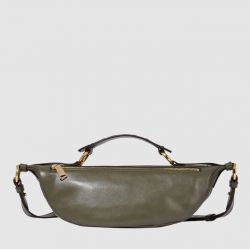 Sac Porté Croisé S Origami en Cuir