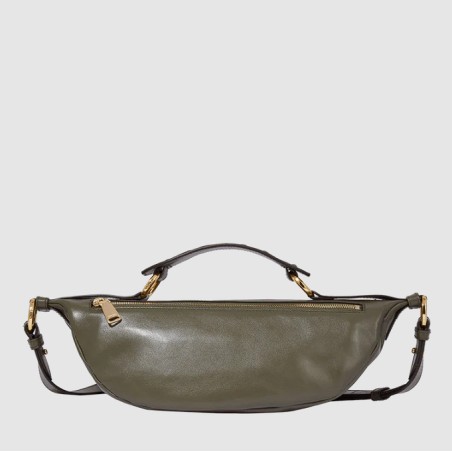 Sac Porté Croisé S Origami en Cuir