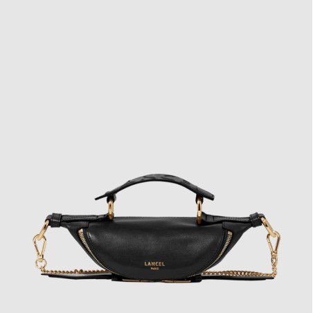 Sac Porté Croisé XS Origami en Cuir