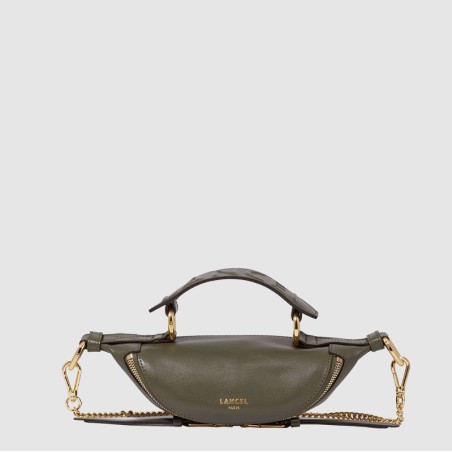 Sac Porté Croisé XS Origami en Cuir