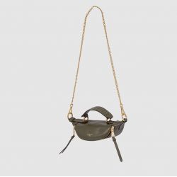 Sac Porté Croisé XS Origami en Cuir