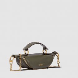 Sac Porté Croisé XS Origami en Cuir