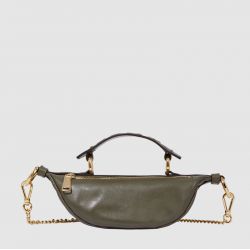 Sac Porté Croisé XS Origami en Cuir