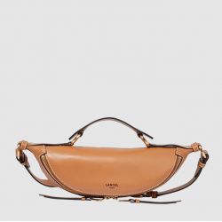Sac Porté Croisé S Origami en Cuir