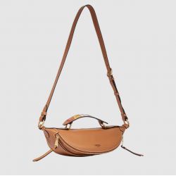 Sac Porté Croisé S Origami en Cuir