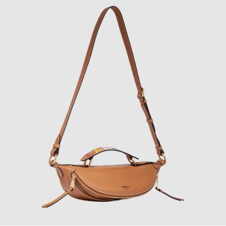 Sac Porté Croisé S Origami en Cuir