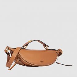 Sac Porté Croisé S Origami en Cuir