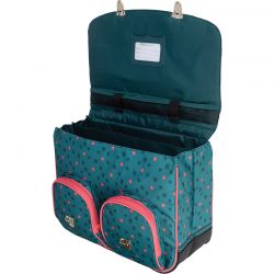 Cartable 38 cm Salomé Vert