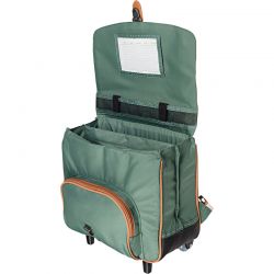 Cartable à Roulettes 38 cm Iris Vert