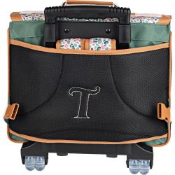 Cartable à Roulettes 38 cm Iris Vert