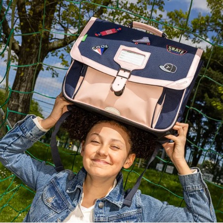 Cartable 38cm Lily Bleu - Tann's