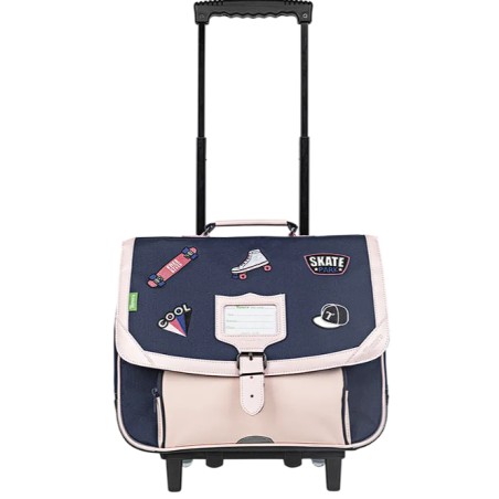 Cartable à Roulettes 38 cm Lily Bleu - Tann's