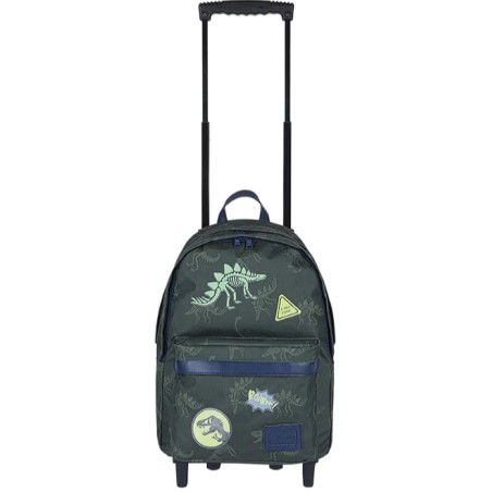 Sac à Dos à Roulettes Timothée Vert- Tann's