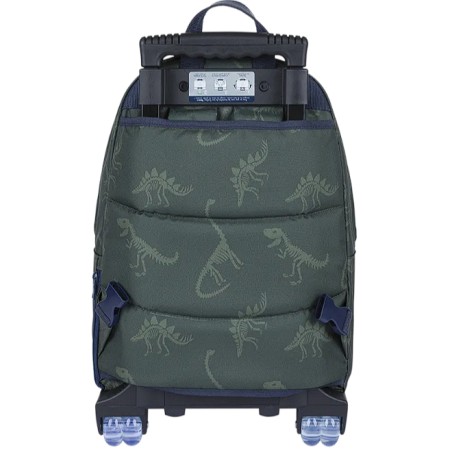 Sac à Dos à Roulettes Timothée Vert- Tann's