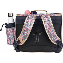 Cartable 38 cm avec Poche Gourde Antonia Bleu