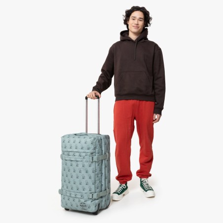 Valise 2 Roulettes Transit'R M Peanuts Mint - Eastpak 