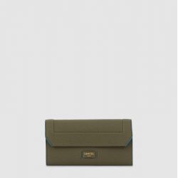 Portefeuille Slim Rabat Ninon en Cuir - Lancel