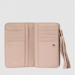 Portefeuille Compact Premier Flirt en Cuir - Lancel