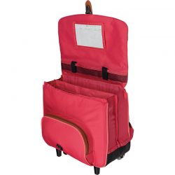 Cartable Trolley 38 cm Louise Fuchsia
