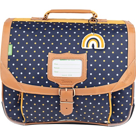 Cartable 35 cm Faustine Bleu - Tann's