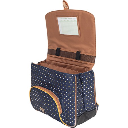 Cartable 38 cm Faustine Bleu - Tann's