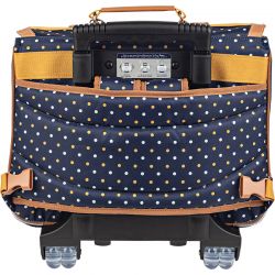 Cartable Trolley 38 cm Faustine Bleu