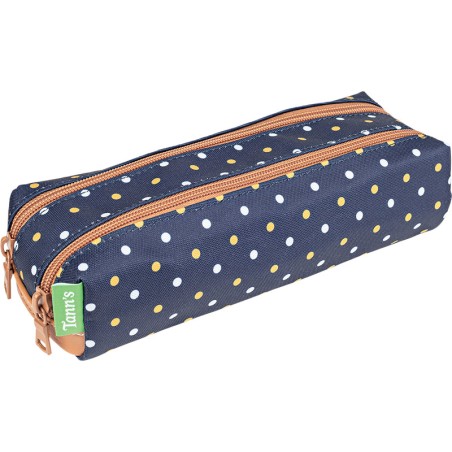 Trousse Double Faustine Bleue Double- Tann's