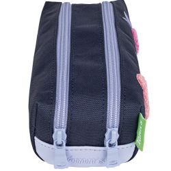 Trousse Double Juliette Bleue