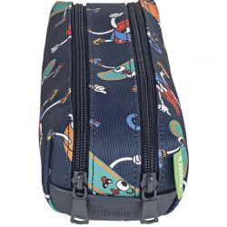 Trousse Double Robin Multicolore