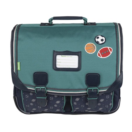 Cartable 41 cm Alexandre Vert - Tann's