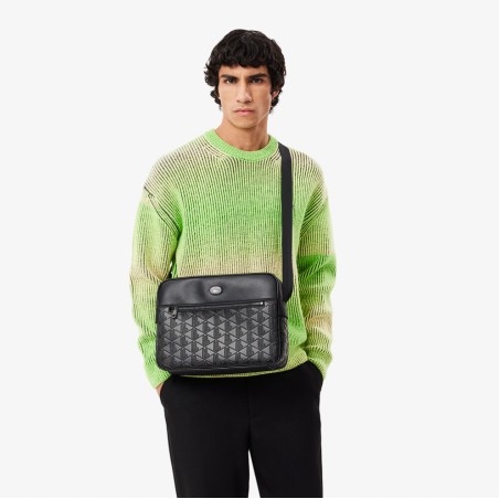 Besace Zippée Monogram en Synthétique