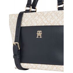 Mini Sac Cabas TH Distinct Monograme en Synthétique
