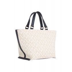 Mini Sac Cabas TH Distinct Monograme en Synthétique