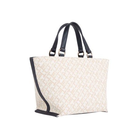 Mini Sac Cabas TH Distinct Monograme en Synthétique