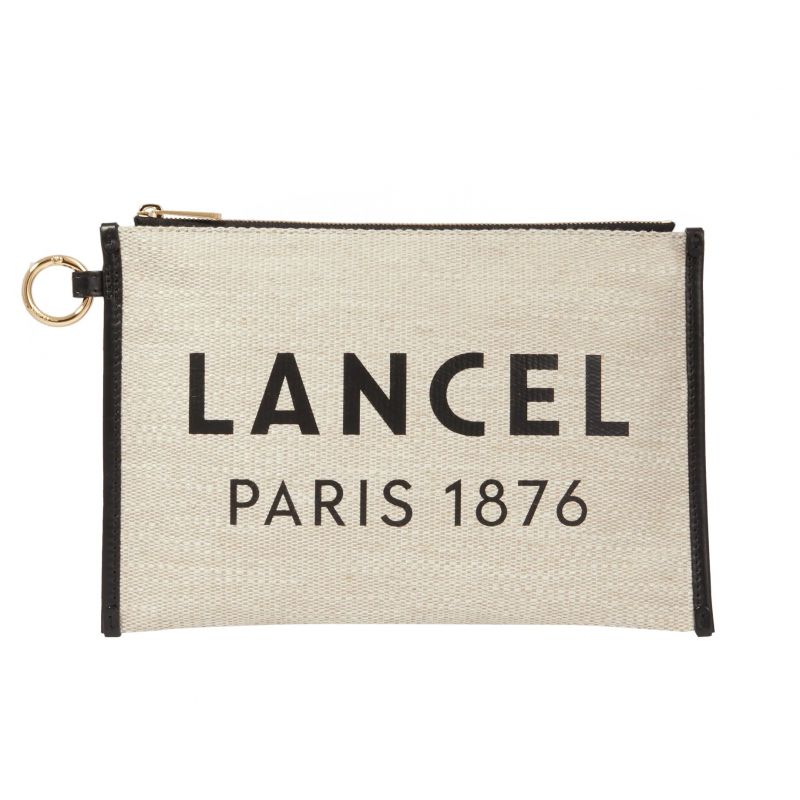 Pochette Zippée Summer Tote L en Toile de Jute Pochette Zippée Summer Tote L en Toile de Jute