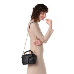 Mini Sac à Main Charlie en Cuir