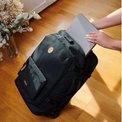 Valise Cabine 55cm Souple en Toile