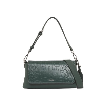Sac à Bandoulière Croco en Synthétique