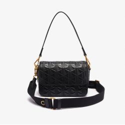 Sac Bandoulière Maheki en Cuir Embossé