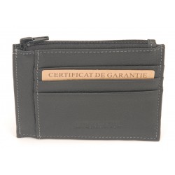 Porte-monnaie et carte Dorian cuir