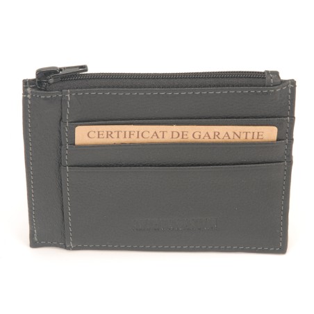 Porte-monnaie et carte Dorian cuir