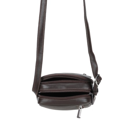 Sac travers moyen modèle cuir Dorian