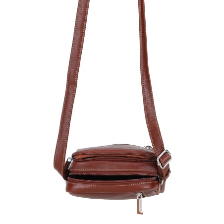 Sac travers moyen modèle cuir Dorian