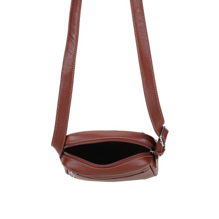 Sac travers grand modèle cuir Dorian