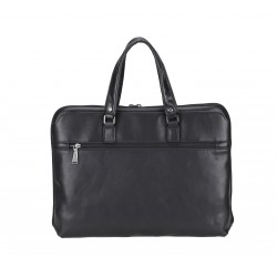 Grand porte-ordinateur cuir Cosmo