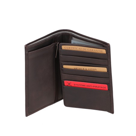 Portefeuille cuir Cosmo