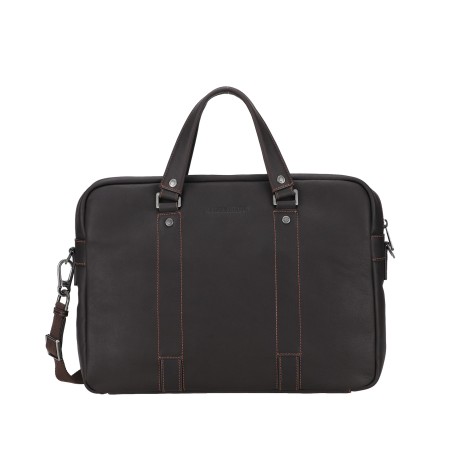 Porte-document Cuir Néro